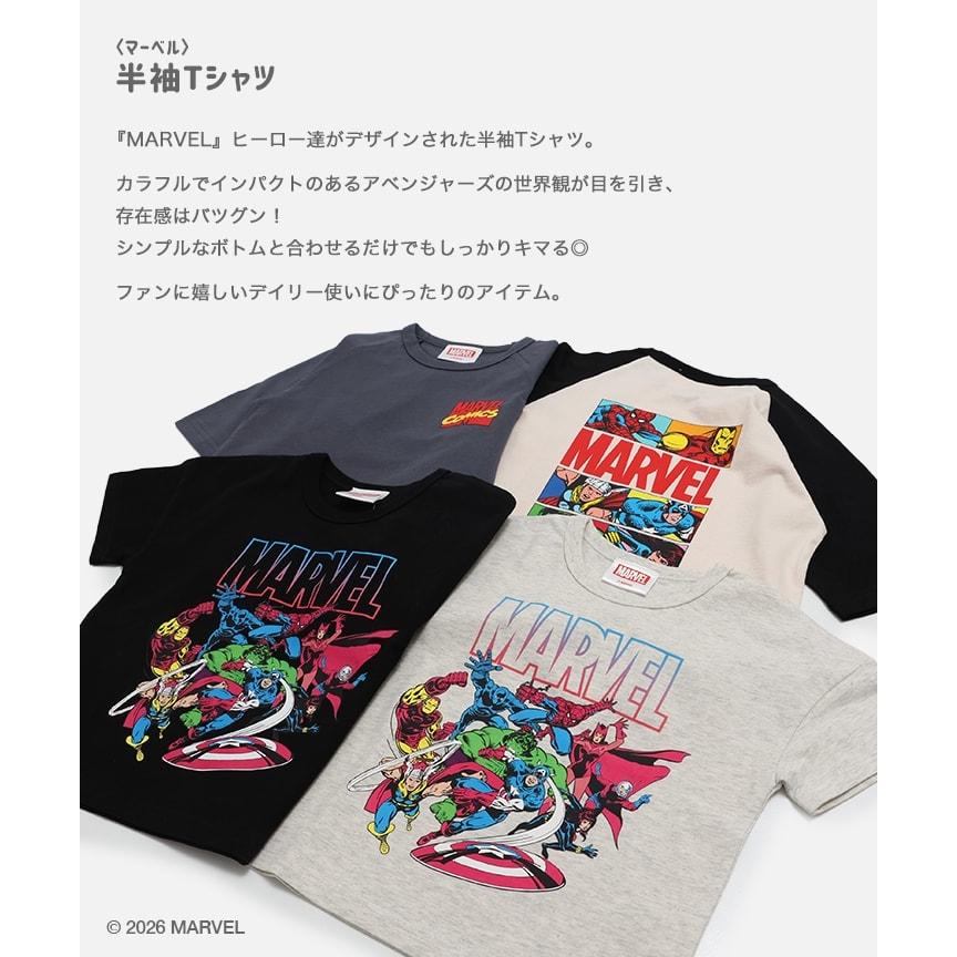 バートン ジュニア ウェア マーベル サイズM 136〜147cm おまけ付き chil2 マーベル 半袖 Tシャツ 子供服 キッズ 男の子 スパイダーマン