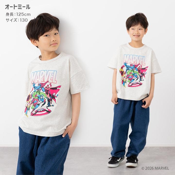 chil2 マーベル 半袖 Tシャツ 子供服 キッズ 男の子 スパイダーマン