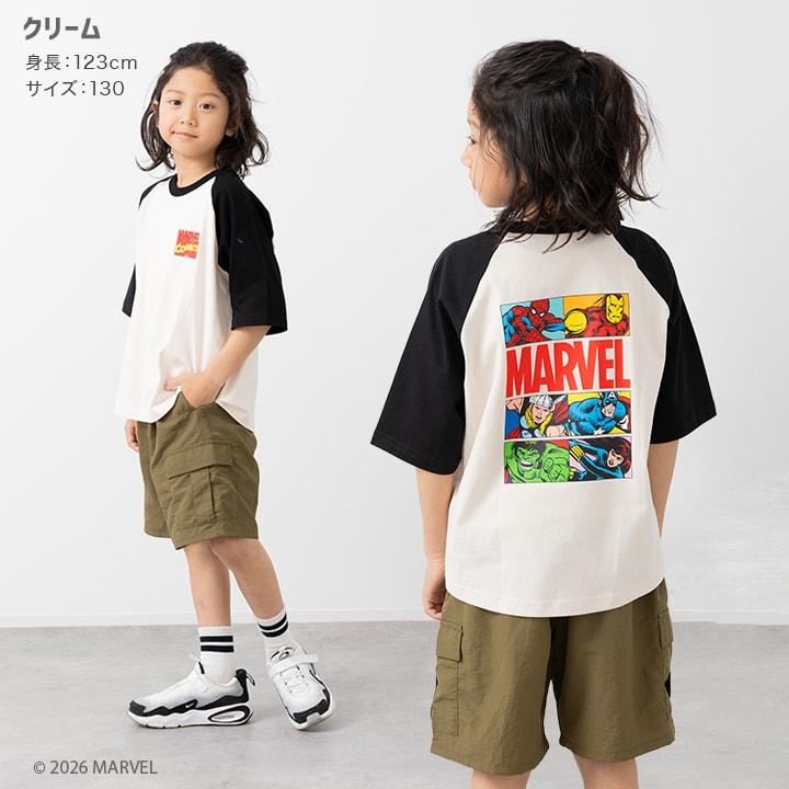 chil2 マーベル 半袖 Tシャツ 子供服 キッズ 男の子 スパイダーマン