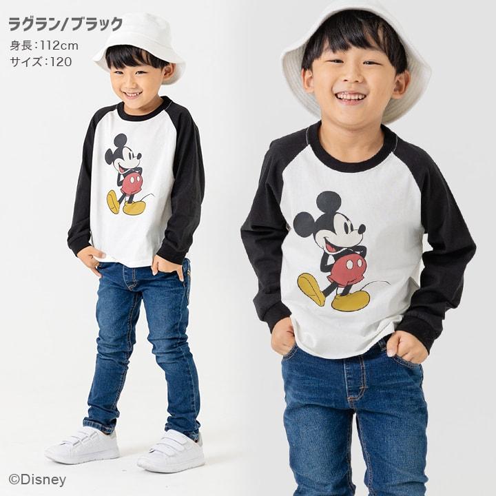 Disney ミッキーマウス 子供服 キッズ 長袖 Tシャツ ベビー服 男の子  
