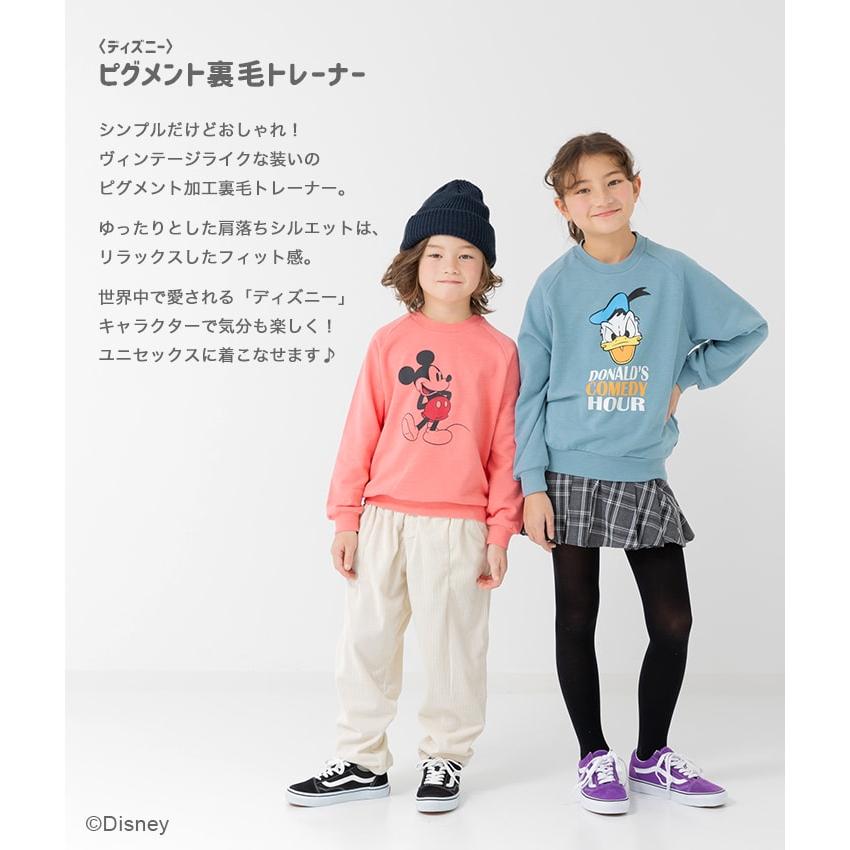 Disney（ディズニー） トレーナー キッズ 子供服 ピグメント 長袖
