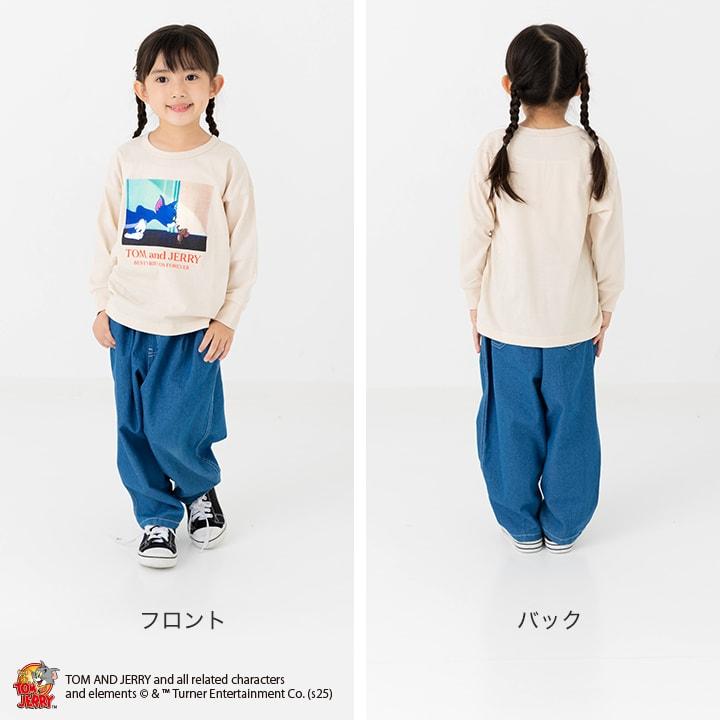 chil2 在庫処分 トムとジェリー キッズ 長袖 Tシャツ べビー服 子供服