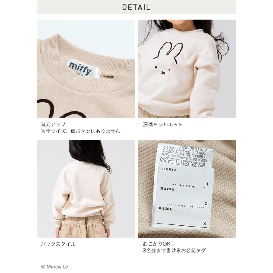 ミッフィートレーナー Mサイズ ミッフィー miffy MIFFY MEETS MARUKO トレーナーアジサシNVM