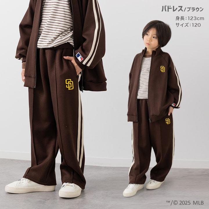 MLB ワイドパンツ ベビー服 子供服 キッズ 長ズボン パンツ 男の子 女の子 ピンタック 秋 90 100 110 120 130 140 150 160cm | MLB | 09