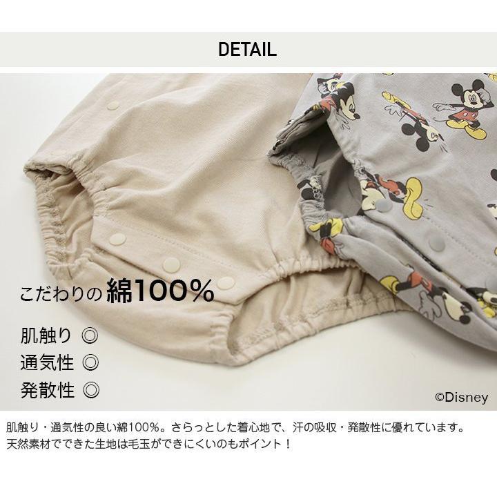 日本限定 ミッキーマウス 半袖 ロンパース カバーオール ベビー服 子供服 新生児 赤ちゃん 男の子 女の子 ユニ 天竺 綿100 レトロ ディズニー Disney 夏 M便 1 2 Aynaelda Com