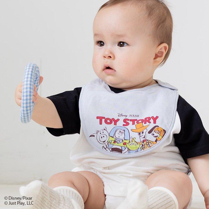 トイ ストーリー スタイ 2枚セット ベビー ディズニー ピクサー 男の子 綿100 よだれかけ ビブ キャラクター イラスト Disney M便 1 3 Chil2 通販 Yahoo ショッピング
