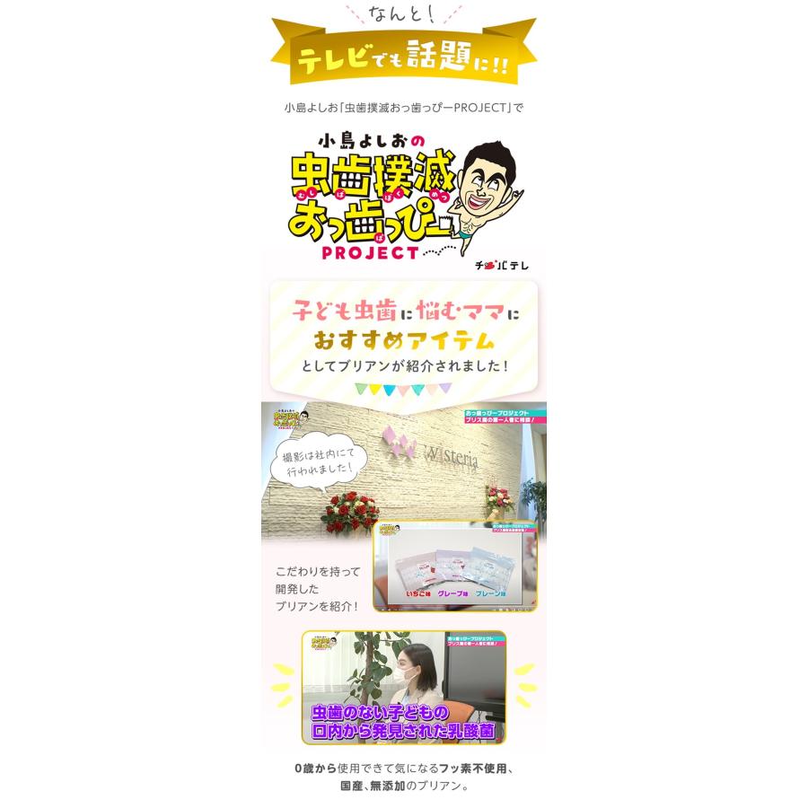 ブリアン Brian ウィステリア製薬 子供用 粉状歯磨き粉 Tooth ブリアン Brian ウィステリア製薬 子供用 粉状歯磨き粉 Tooth