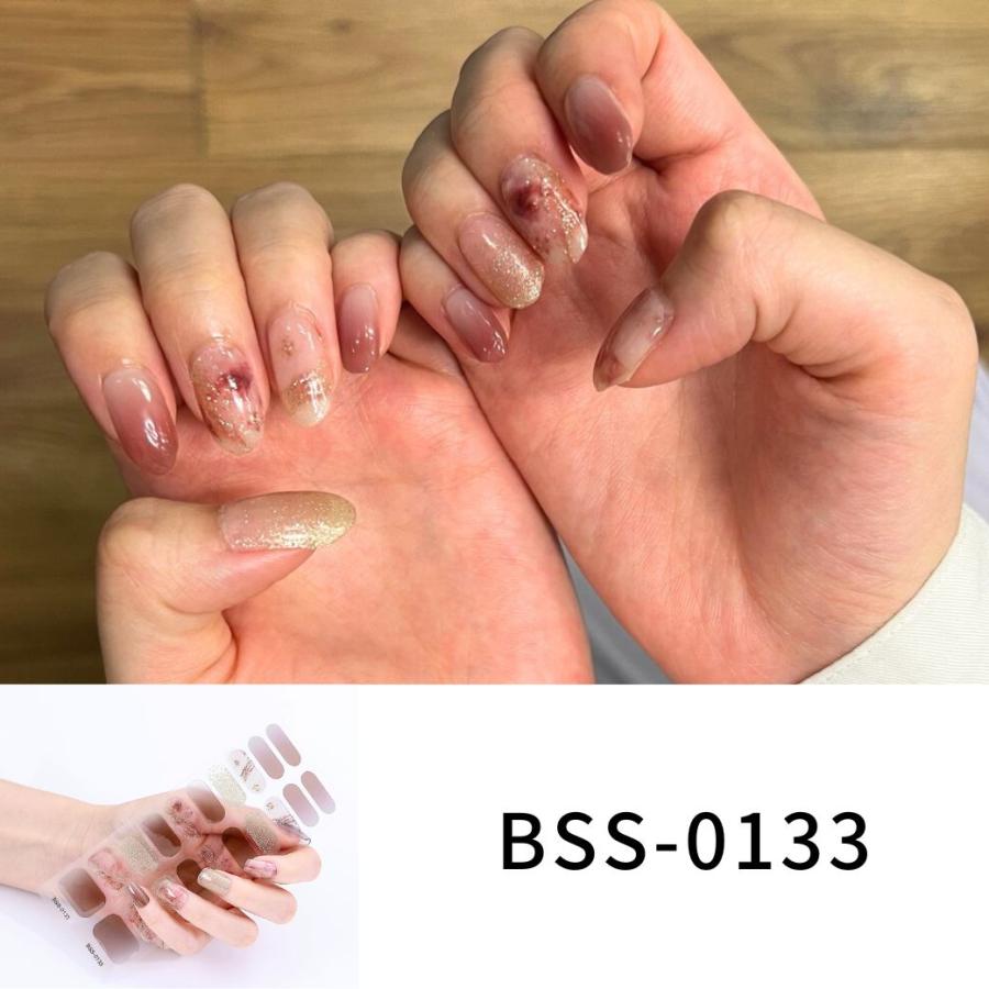 硬化するジェルネイルシール CHILLHER チルハー ジェルネイルシール ネイルシール 硬化 はがせるジェルネイル 貼って固まる |  | 06