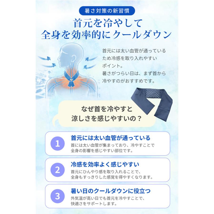 塩 ネッククーラー クールネック 日本製 人気 保冷剤 冷却グッズ ネック クーラー クーラー おすすめ キッズ 冷却プレート  布 |  | 03