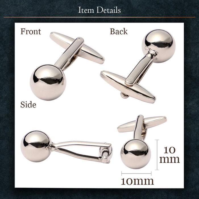 カフス ボール 球体 丸 シルバー シンプル カフスボタン カフス メンズ カフスボタン ボール カフリンクス 銀 カフスリンクス 大人の男 普段使い 使いやすい パ Em1047 Chillin 通販 Yahoo ショッピング