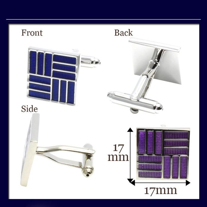 幾何学模様 カフス カフスリンクス カフスボタン メンズ 紳士小物 結婚式 ビジネス シャツ プレゼント ギフト 旦那  職場 |  | 03