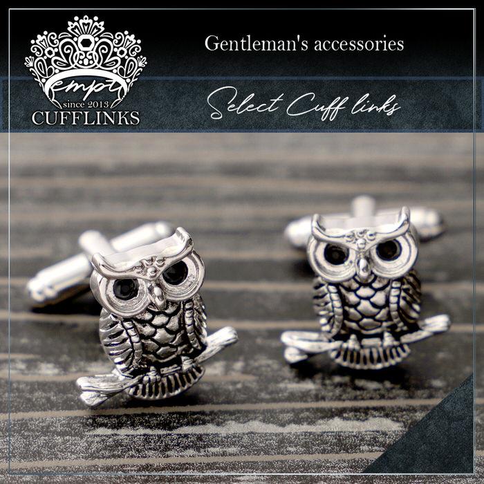 ふくろう 梟 動物 モチーフ カフス シルバー 銀 カフスボタン カフス メンズ カフスボタン かっこいい カフリンクス ヴィンテージ カフスリンクス ビジネスマン Em Chillin 通販 Yahoo ショッピング