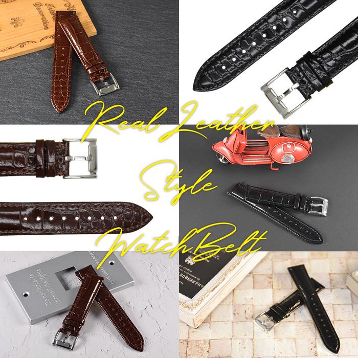 時計ベルト 型押し 2 革 レザー 16mm 18mm 19mm 20mm 22mm 腕時計ベルト 時計 メンズ スタイリッシュ おしゃれ ビジネス カジュアル 黒 ブラック シック 茶 ブラ |  | 08