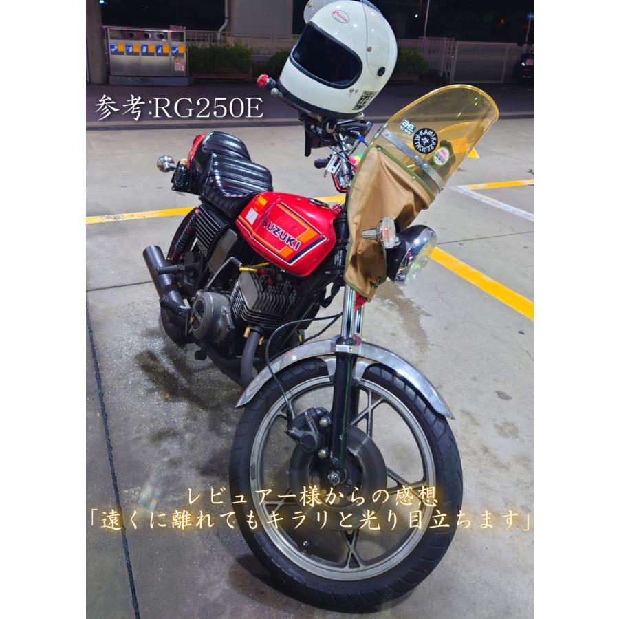 30mm 【1本〜OK!】バイク用 真鍮スーパーロングナット M6 M8 高ナット マフラー エキパイ フランジ 旧車 真鍮ナット｜chillminati｜15