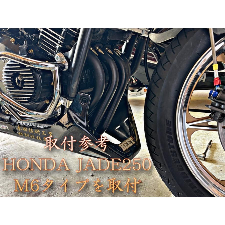 【1本〜OK!】バイク用 真鍮スパイクナット M6 M8 高ナット マフラー エキパイ フランジ 旧車 真鍮ナット｜chillminati｜03