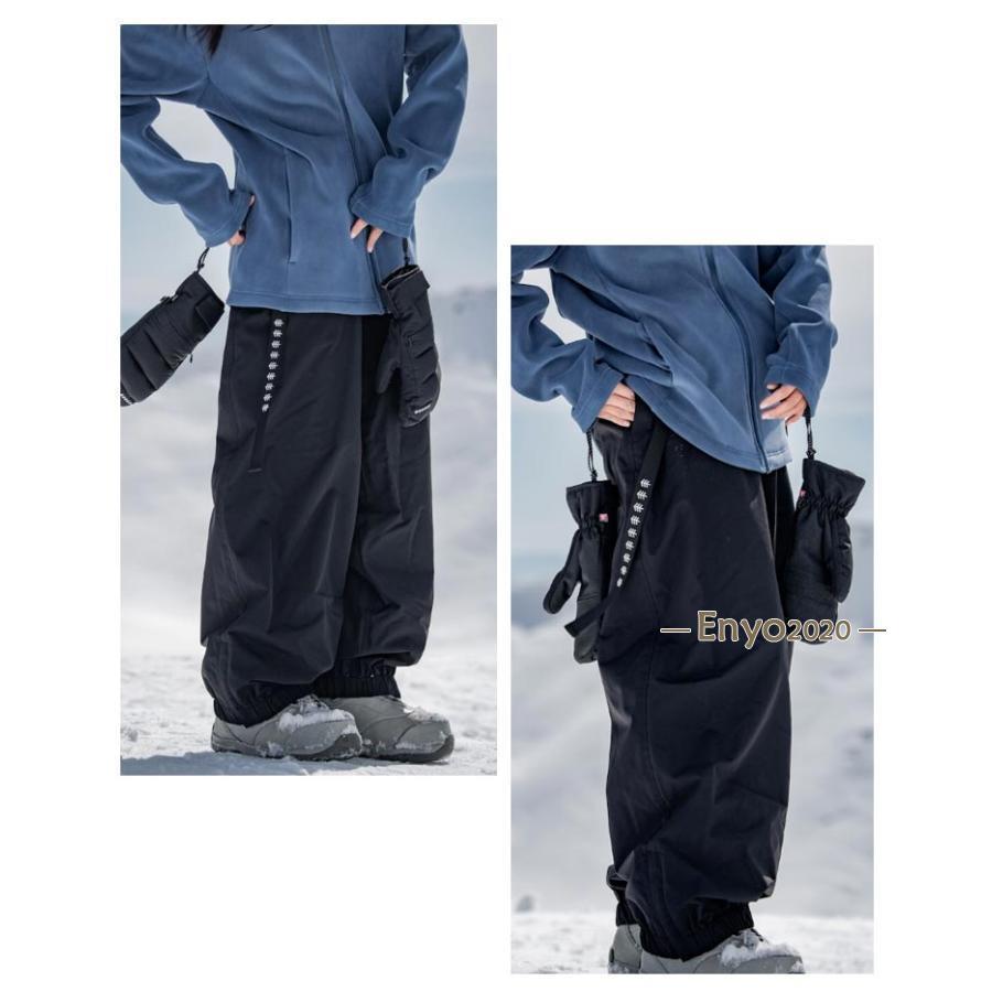 レディース パンツ 防風 スノーボード 裏起毛 ジョガーパンツ レディース パンツ 防風 スノーボード 裏起毛 ジョガーパンツ