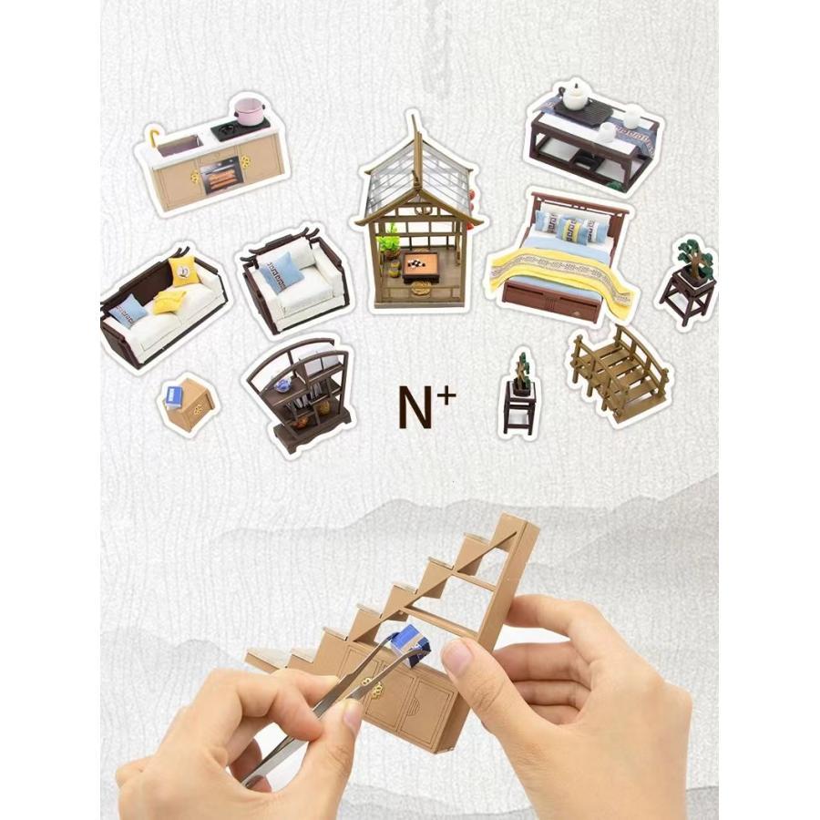 ミニチュアコレクション　ドールハウス　コレクションケース付き ミニチュアコレクション ドールハウス コレクションケース付き