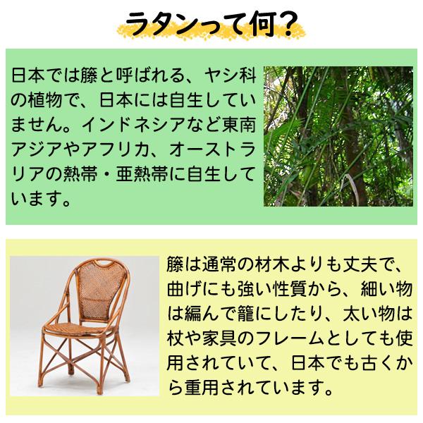 サイドテーブル 北欧 アジアン家具 アンティーク家具 籐家具 ラタン 籐テーブル RLT-914NT 丸テーブル コンパクト 軽量 おしゃれ ナチュラル 140963_3