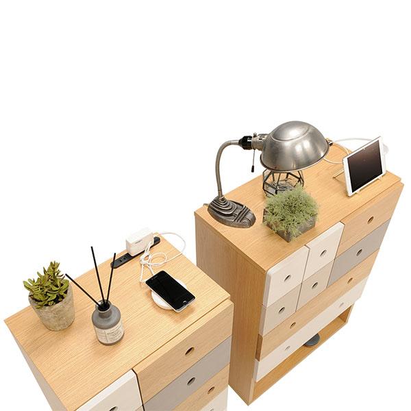 光製作所　コンパクトキャビネット、チェスト　オーク材 光製作所コンパクトキャビネット、チェストオーク材