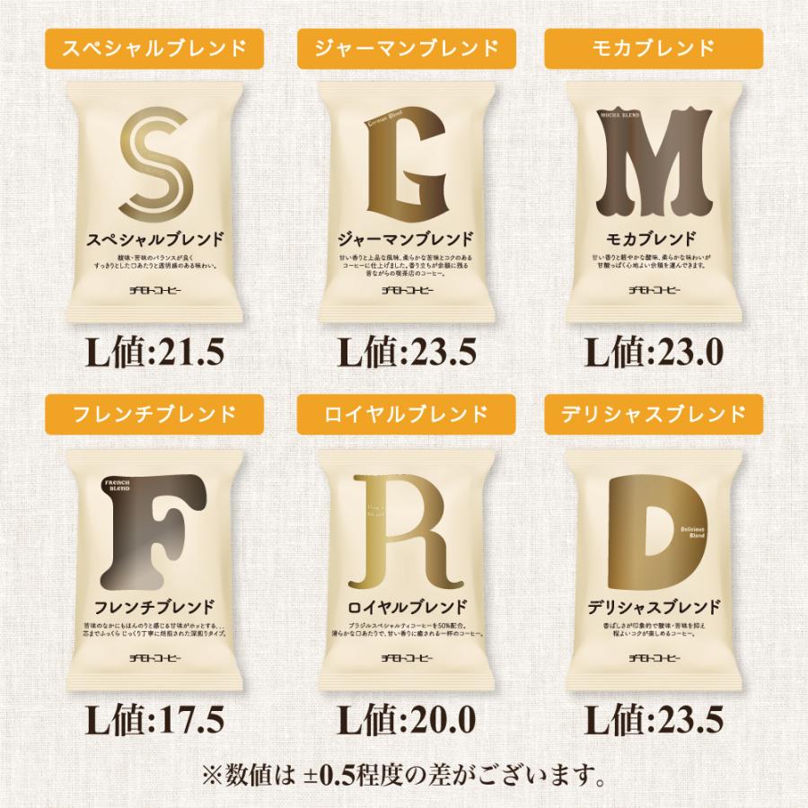 コーヒー豆 ブレンドコーヒー お試しセット 選べる 1種×3袋 メール便