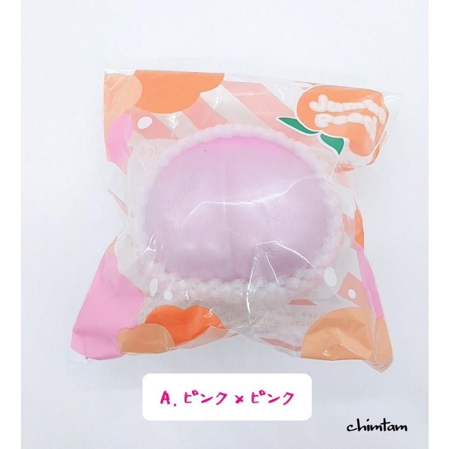 スクイーズ 海外 ジャンボ ピーチ hayarushop フルーツ 全2種類 大きい