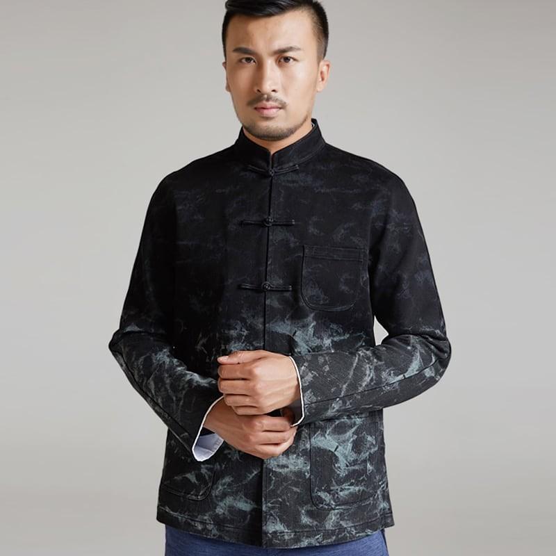 jieda チャイナ カンフージャケット チャイナ服 メンズ チャイナジャケット カンフージャケット 男性