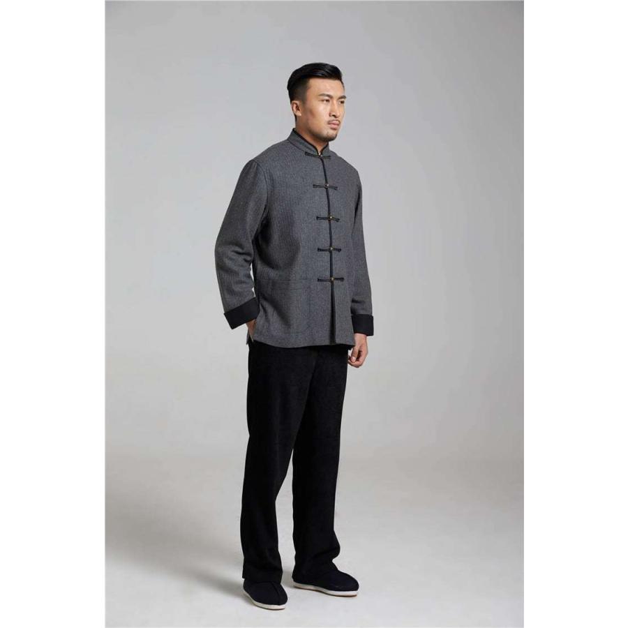 チャイナ服 カンフー服 ジャケット メンズ 男性用 チャイナジャケット