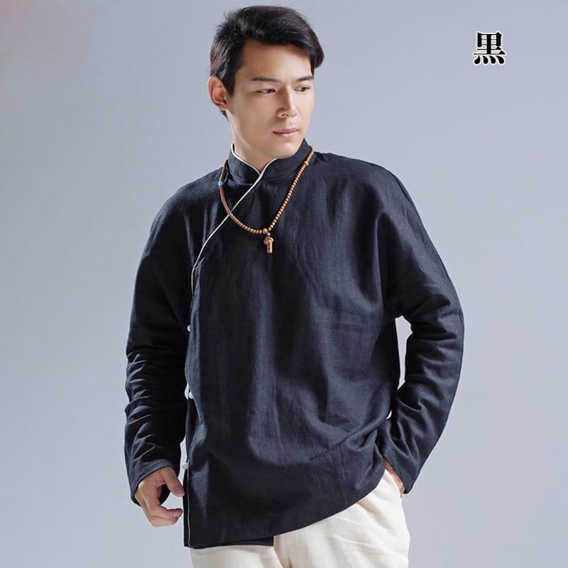 チャイナ服 メンズ チャイナシャツ 漢服 禅服 カンフー 男性用 斜め襟 斜め開き 中華風 民族衣装 送料無料 Chdlm チャイナカジュアル 通販 Yahoo ショッピング