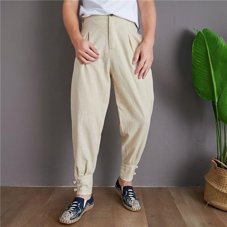 チャイナパンツ チャイナ服 メンズ 男性用 ボトムス カンフーパンツ