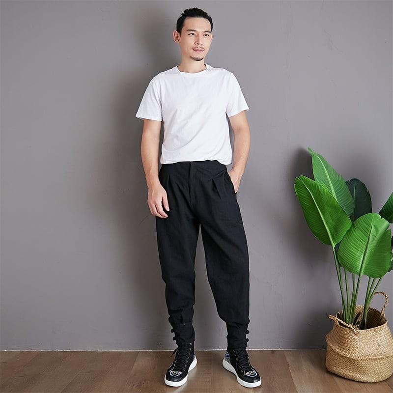 チャイナパンツ チャイナ服 メンズ 男性用 ボトムス カンフーパンツ
