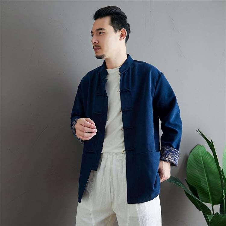 チャイナ服 メンズ チャイナジャケット カンフー服 唐装 民族衣装 男性
