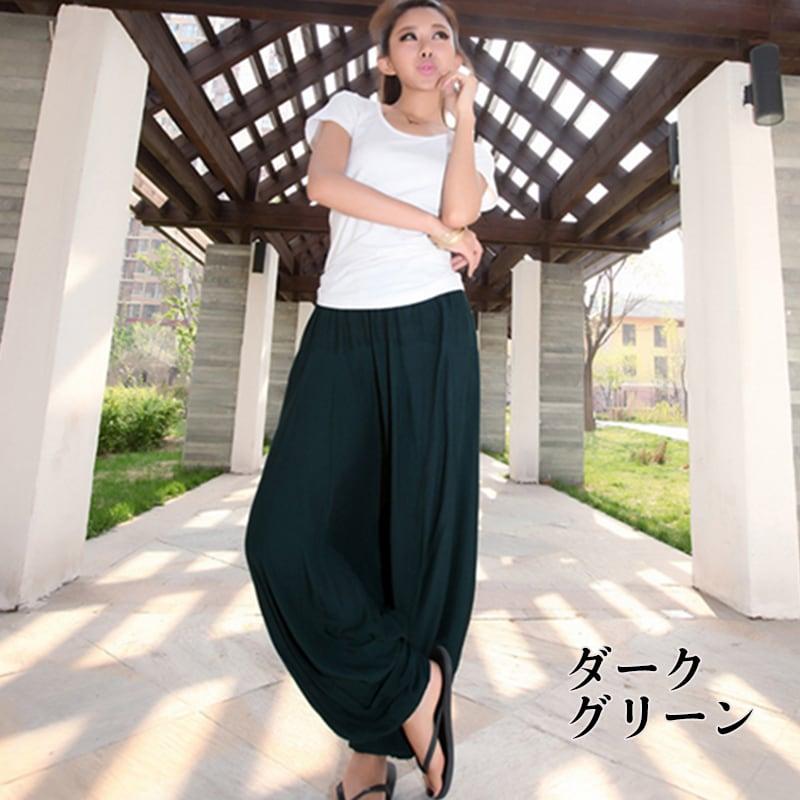 チャイナパンツ アラジンパンツ フレアパンツ ハーレムパンツ