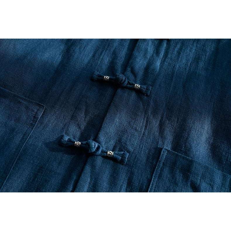 チャイナ服 メンズ ジャケット カンフー服 男性用 白袖 カフス袖