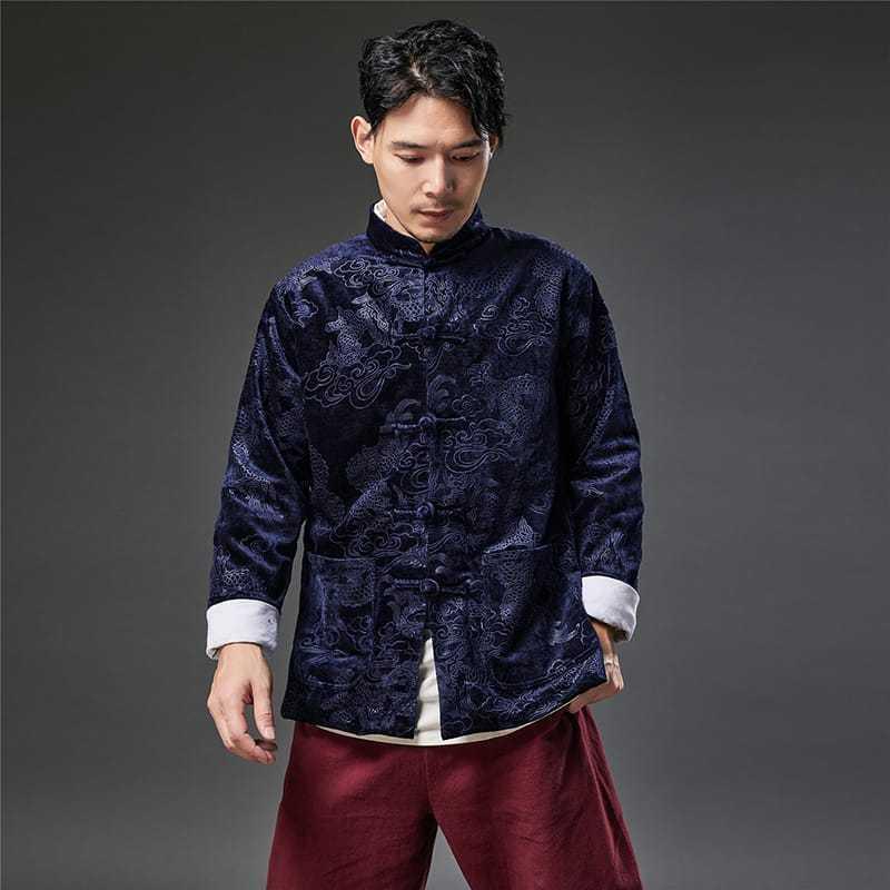 チャイナ服 ジャケット メンズ カンフー服 唐装 カジュアル 中華風