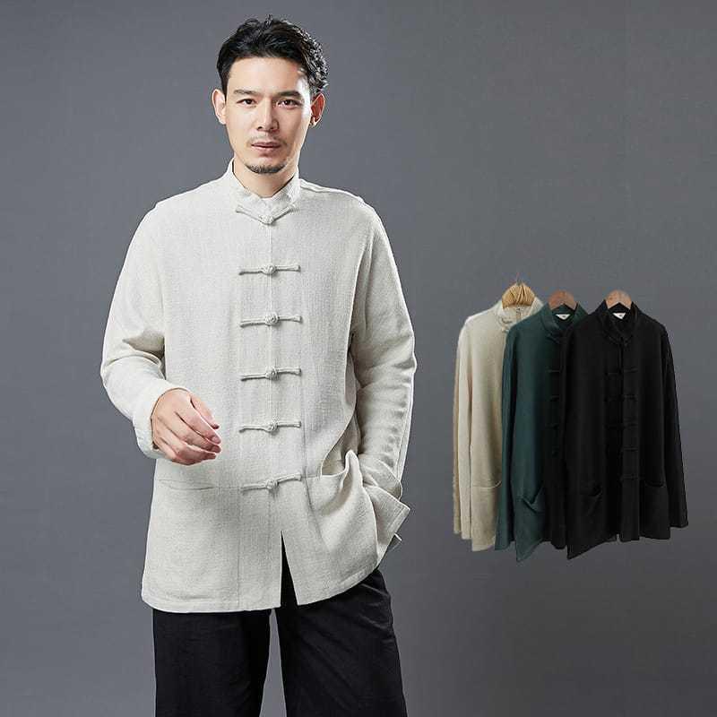 LIMI feu リミフゥ　変形ボタンジャケット　スタンドカラー　チャイナ服 LIMI feu リミフゥ 変形ボタンジャケット スタンドカラー チャイナ服