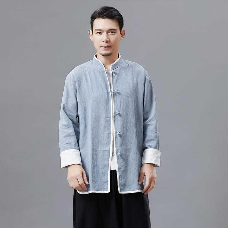 アメリヴィンテージ カンフーシャツ チャイナシャツ Ameri（アメリ）の「LADY PUFF CHINA SHIRT（シャツ/ブラウス）」 - WEAR