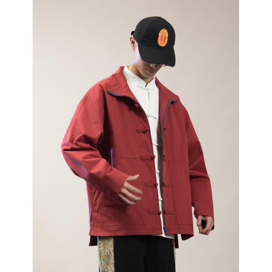 チャイナ服 カジュアル チャイナジャケット カンフー服 メンズ チャイナ服 カジュアル チャイナジャケット カンフー服 メンズ