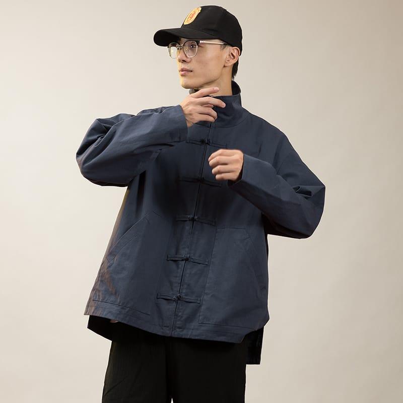 チャイナ服 カジュアル チャイナジャケット カンフー服 メンズ 男性用 ハイカラー スタンドカラー ジッパー チャイナボタン 刺繍 中華風【送料無料】 チャイナ服 カジュアル チャイナジャケット カンフー服 メンズ 男性用 ハイカラー スタンドカラー ジッパー チャイナボタン 刺繍 中華風【送料無料】