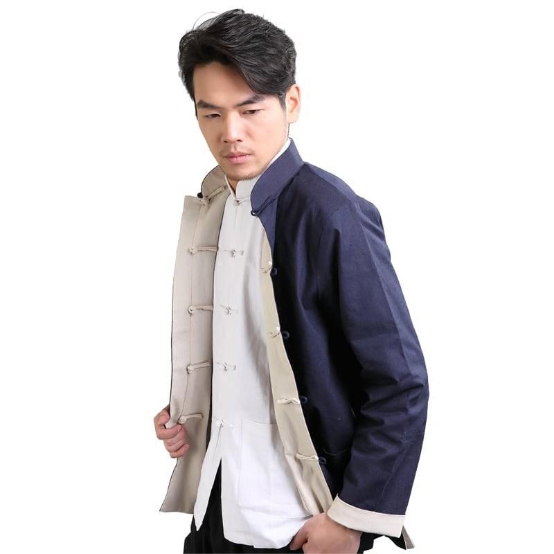 チャイナ服 メンズ チャイナジャケットカンフー服 カンフー