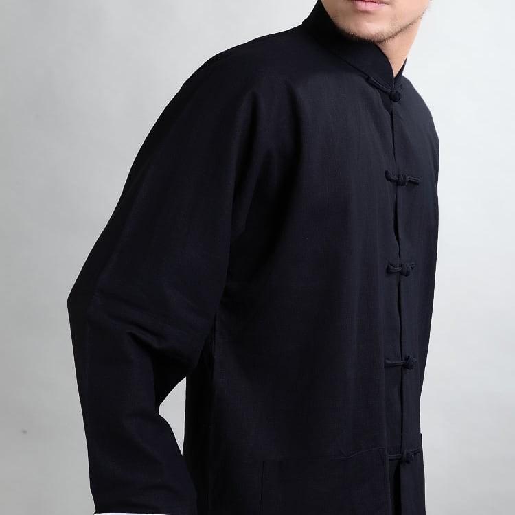 チャイナ服 メンズ 男性用 カンフー 太極拳服 スーツ セットアップ