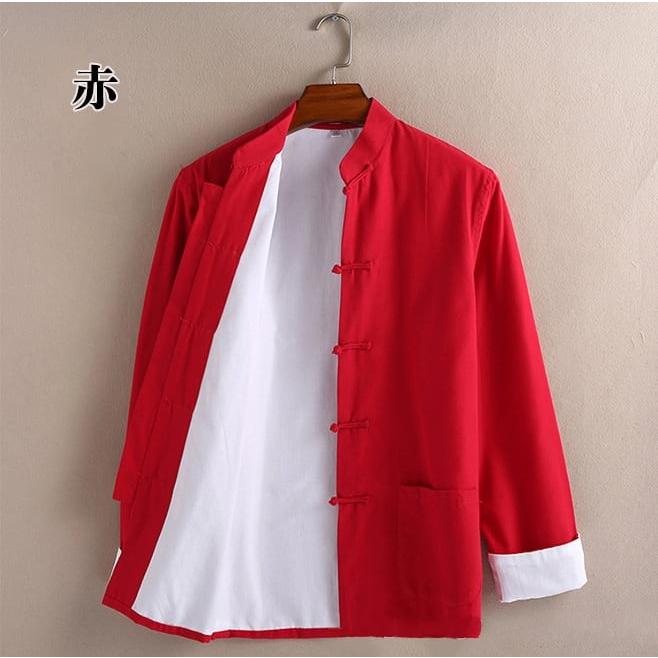 チャイナ服 メンズ 男性用 カンフー服 ジャケット 大きいサイズ 送料