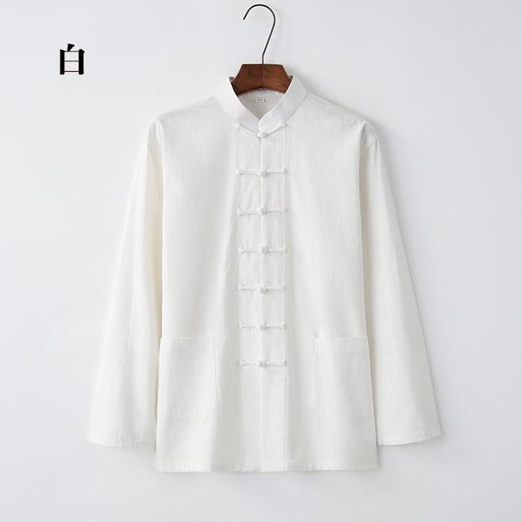 チャイナ服 メンズ チャイナジャケット カンフージャケット 太極