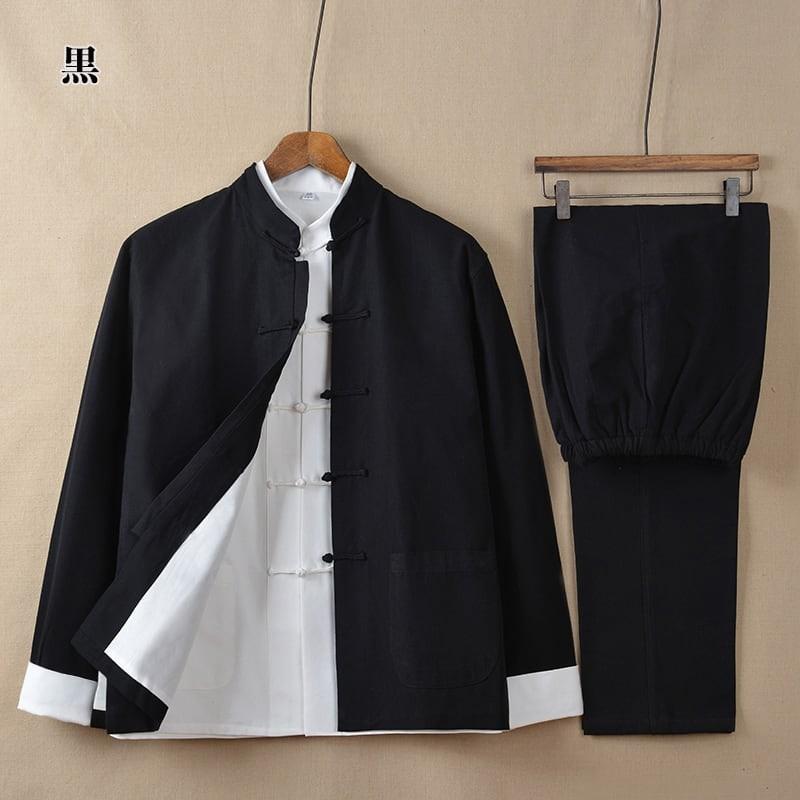 チャイナ服 メンズ カンフー服 男性用 上下セット セットアップ チャイナ服 メンズ カンフー服 男性用 上下セット セットアップ