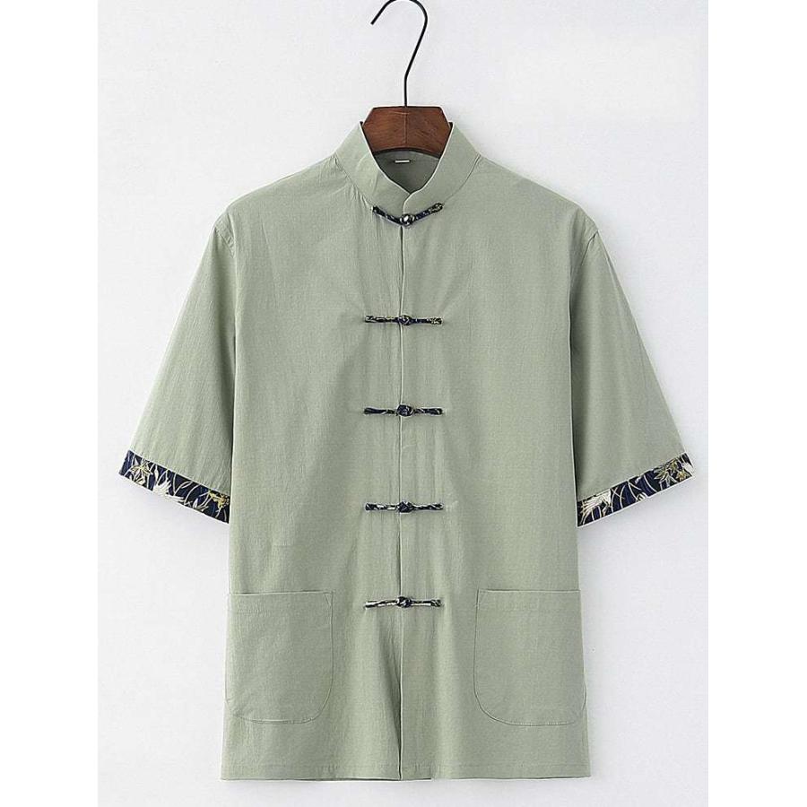 チャイナ服 メンズ 男性用 カンフー服 太極拳服 チャイナ