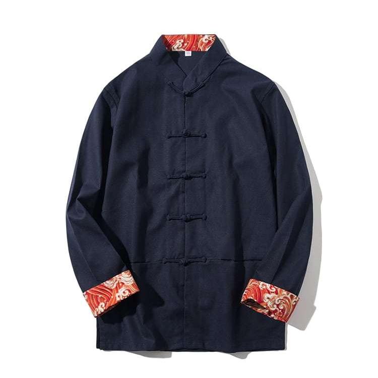 チャイナ服 メンズ 男性用 カンフー服 太極拳服 チャイナジャケット