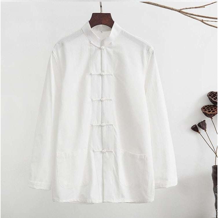 チャイナ服 メンズ カンフー服 チャイナスーツ 3点セット 民族衣装 中華服 中国服 唐装 上下セット ブルース・リー セットアップ 3点セット 裏地 綿 送料無料_21