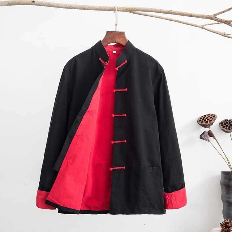 [Taopagii] ジャケット 伝統服 チャイナ服 中華風 唐装 漢服 チャイナボタン 大きいサイズ スタイリッシュ おしゃれ カ 大きいサイズ がっちり体型 肥満体型 チャイナ服 カンフー服 チャイナジャケット チャイナボタン メンズ 男性用 中華風 カフス袖 裏地 綿100%  【送料無料】 : チャイナカジュアル - 通販 - Yahoo!ショッピング