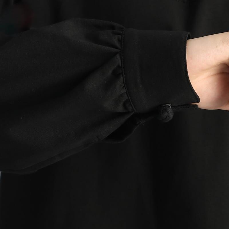 太極拳服 トレーニングウェア 太極拳トレーニングスーツ 上下セット 長袖Tシャツ 男性 女性 兼用 メンズ レディス 練習服 カットソー 送料無料の画像