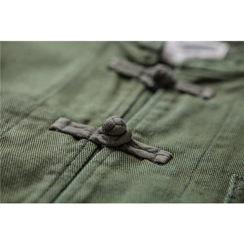 チャイナ服 メンズ 男性用 ジャケット 中華服 中国服 ミリタリージャケット チャイナジャケット 送料無料 ヴィンテージ 中華服 中国服 チャイナボタン 綿100% 中華服 中国服