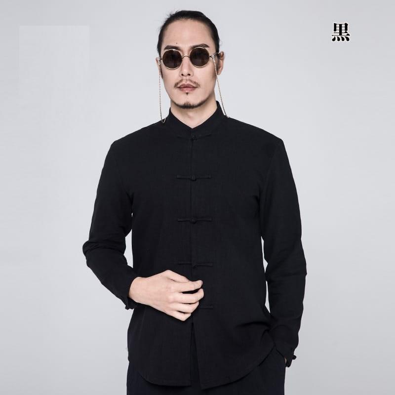 チャイナ服 メンズ チャイナシャツ カンフーシャツ 男性用 チャイナ服 メンズ チャイナシャツ カンフーシャツ 男性用